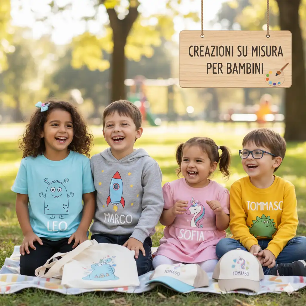 abbigliamento personalizzato bambino