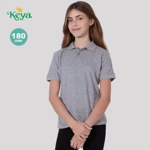 Polo bambino acolori in cotone