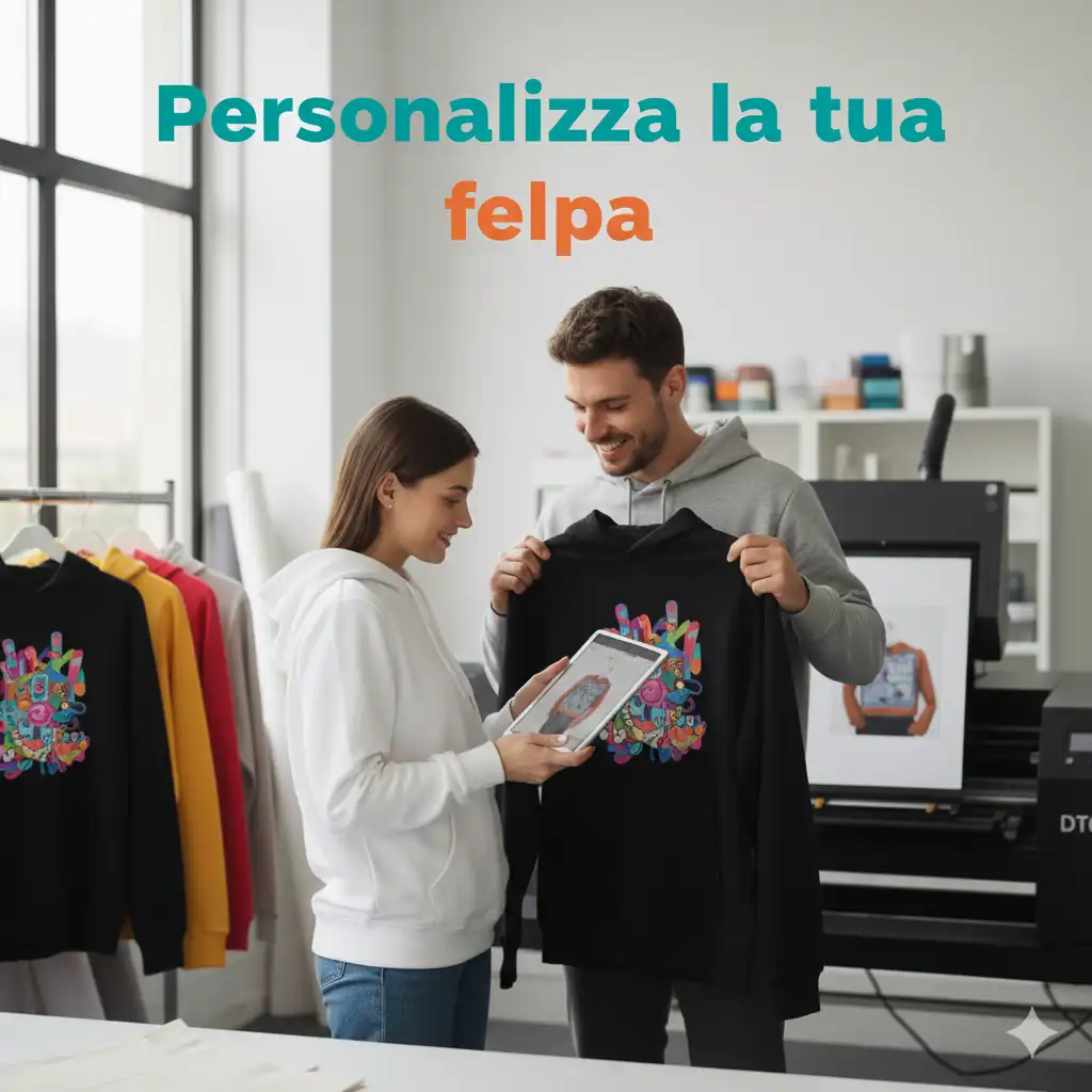 Felpe personalizzate