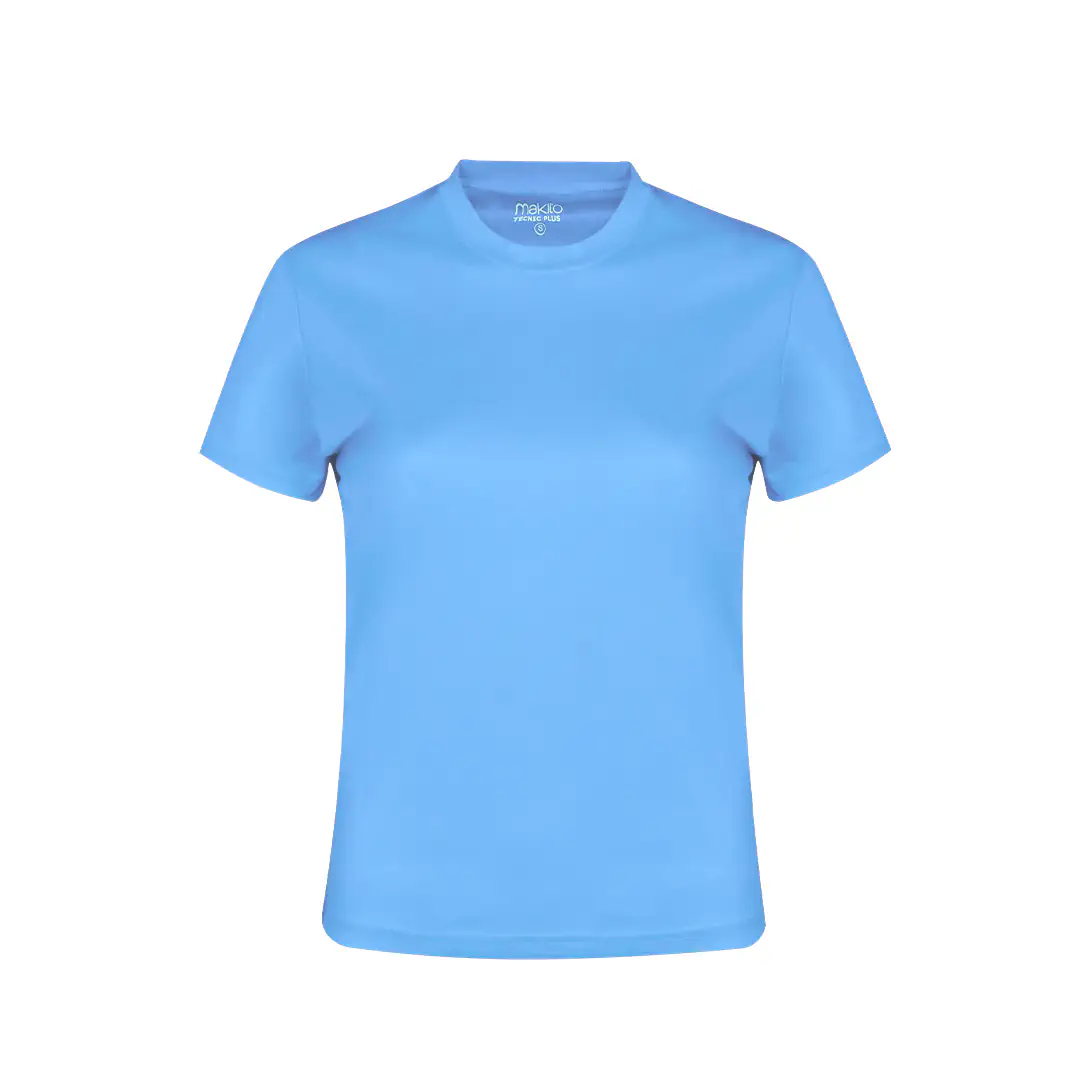 Magliette T-shirt Donna "Tecnic Plus" Il nr 1 per la palestra Magliette tshirt donna palestra personalizzate stampa a colori