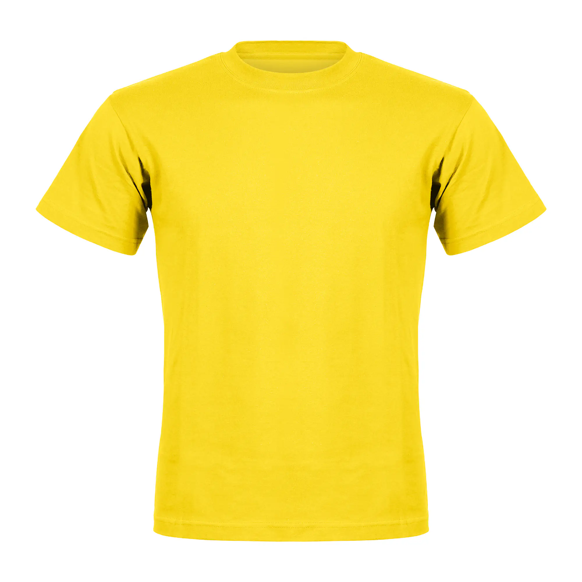 Magliette T-shirt adulto "Freedom" in cotone 100% Magliette t-shirt personalizzate adulto cotone giallo