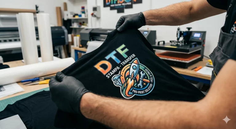 dtf pellicole e transfer
